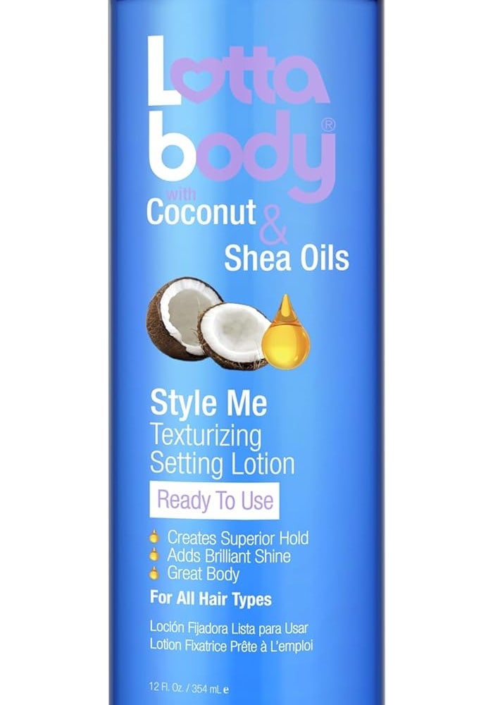 Lottabody Style Me Texturizing Setting Lotion with Coconut & Shea Oils - 354ml - Image 1